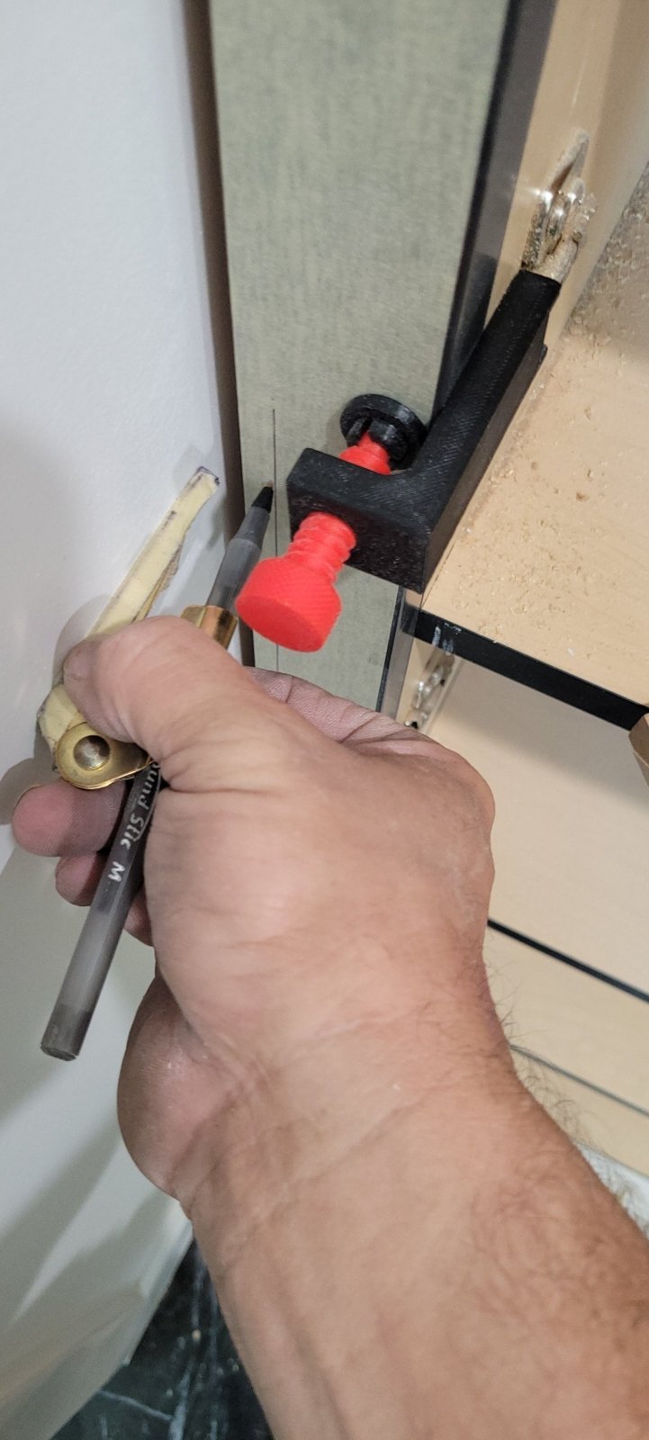 Filler Pro – Pocket Precision Scribing Tool for Cabinet Fillers - Lemaster Built LLC